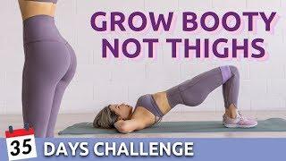 35 days Booty Challenge  With or Without Resistance Bands