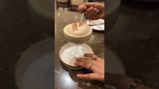 Tiramisu Rasmalai at Pincode by chef Kunal Kapur #rasmalai #tiramisu #dessert