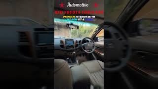 "Toyota Fortuner Custom Interior by Orchis  Seamless Original-Style Upgrade"#shorts #shortvideo