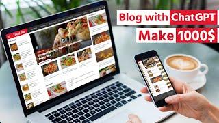 Create a Money Making Blog with WordPress & ChatGPT | WordPress Full Course