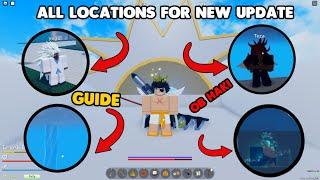 GRAND PIECE ONLINE OBSERVATION HAKI LOCATION &  GLIDING LOCATION/BOSS LOCATION/START LOCATION