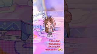 I don't need your number #avatarworld @Isabellagamer.14 #shorts