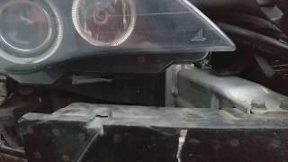 How to remove the headlight BMW E63 E65 E60