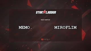 MEMO. vs MIROFLIM by SlarD (+FastCup#21445)