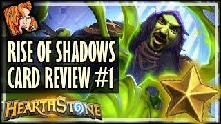 RISE OF SHADOWS CARD REVIEW #1 - Kripp ⭐ Ratings - Hearthstone