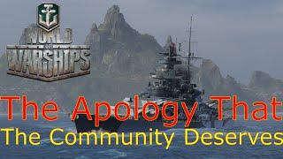 World of Warships- The Apology That The Community Deserves