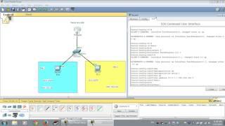 Cisco - Packet Tracer - How to configure router on a stick