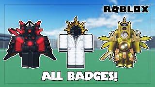 How to Get All 64 Badges in Omega Skibid Toilet Roleplay 2 - Roblox