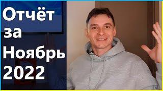  Отчёт 07: Ноябрь 2022 (10й месяц проекта) – Мой криптопортфель