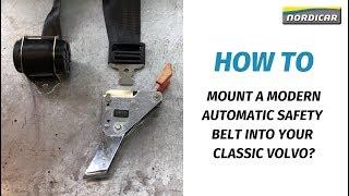 How To Mount an Automatic Safety Belt Into Your Classic Volvo - PV544, Duett, Amazon, 140, 164 & 240