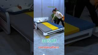 two foldable chair bed  space saving furniture kraft furniture #shortsfeed #shortsviral
