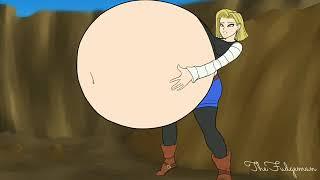 Android 18 vore animation