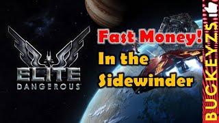 Elite Dangerous Sidewinder How to make Quick Cash as a Beginner The Grind for a Mining Ship