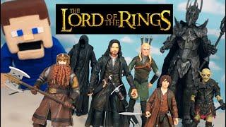 Lord of the Rings Figures! Diamond Select Toys Series 1-3 Unboxing Sauron - Puppet Steve