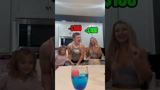 WHOEVER MAKES IT IN FIRST WINS!  #summeronshorts #challenge #funny #trickshot