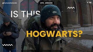 Arriving in Lviv, The Hogwarts of Ukraine | A City Tour and Our Tiny Airbnb Loft Apartment