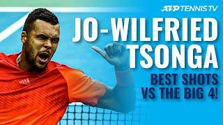 Jo-Wilfried Tsonga Best ATP Shots & Rallies vs The Big 4!