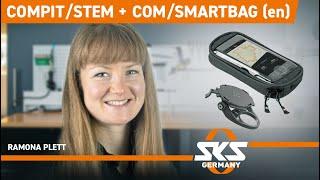 Smart duo for your mobile phone on the bike: COMPIT/STEM & COM/SMARTBAG