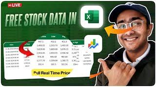 How to pull Real Time Indian Stock prices in MS Excel VBA for Free [2024]🟢