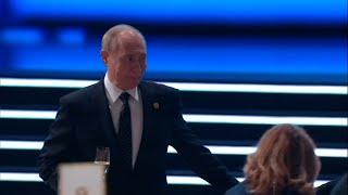 «За процветание наших народов!»: Путин произнес тост во время торжественного приема на саммите БРИКС