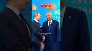 Putin Islam Karimov and Shavkat Mirziyoyev ️ #putin #islomkarimov #shavkatmirziyoyev