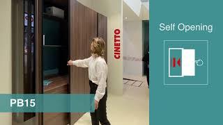 CINETTO - Sliding system for pocket doors, PB15