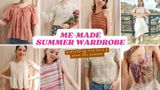 Everything I've Knit & Sewn for Summer | Me-Made Wardrobe