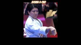 Amazing karate female kata _ Azuma vs Ono M #karate #female #kata #japan #wkf #martialarts