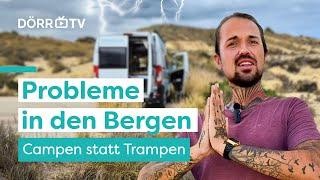 Campen statt Trampen - Probleme in den Bergen (Doku Folge 3)  // Ein Abenteuer im Campervan