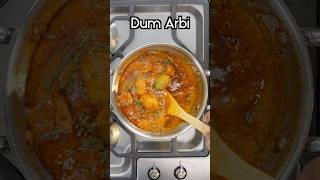 Dum Arbi Masala - unique Arvi Recipe #bharatzkitchen #recipe #food
