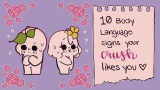 10 Body Language Signs Your Crush Likes You