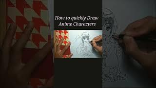 Draw Anime #short #shortsvideo #drawinganimegirl #drawanime #menggambaranime #drawinganime #art