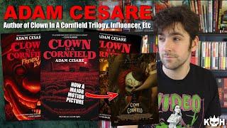 Adam Cesare Interview – Clown in a Cornfield, Film Adaptation & YA Horror | FrankenCon 2025