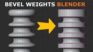 How To Use Edge Creases In Blender (Edge Data)