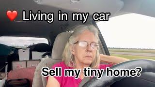Living in my car. Leave tiny home luxury. What’s in my SUV home. Work camp job. Gypsy soul.
