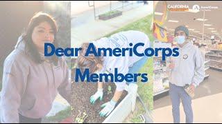 California Volunteers | Thank You AmeriCorps Members!