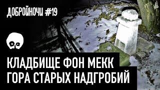 Заброшенное кладбище фон Мекк. Старые могилы. Тула - ДОБРОЙНОЧИ #19