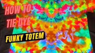 EASY Tie Dye Pattern: the Totem