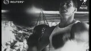 BOXING: Gene Tunney and Tom Heeney on edge (1928)