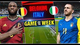 [TTB] BELGIUM VS ITALY -  [PES 2021] EURO 2020 GAME OF THE WEEK! - WHO ADVANCES TO THE SEMIS?!