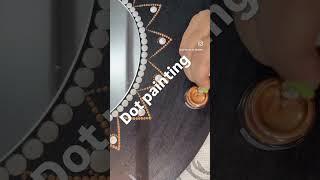 Dot painting ️ wait for final look #art #mandaladesign #mandala #mandalapainting #wallartdecor