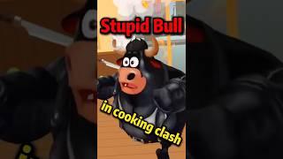Stupid Bull in cooking clash#cookingclash #funny #vrgame #games #gaming #oculus