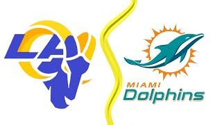  Miami Dolphins vs L.A. Rams NFL Game Live Stream 