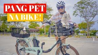 PANG PET NA BIKE! | MARUISHI PET PORTER BIKE CHECK!