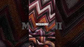 A clear and timeless style statement expressed with zigzags. #Missoni