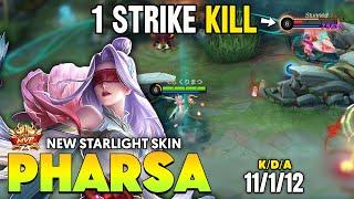 1 STRIKE = 1 KILL !! PHARSA BEST BUILD BY TOP GLOBAL PHARSA GAMEPLAY ~ MOBILE LEGENDS