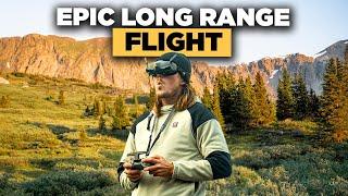 Long Range FPV Flight in Colorado | Moz 7 FPV Drone