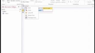 Create Database Tables: Saving an Object