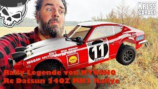 Datsun 240Z die Rally Legende der 70er Jahre als RC Monster von Kyosho