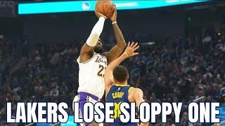 Lakers Lose Sloppy Game Against Warriors